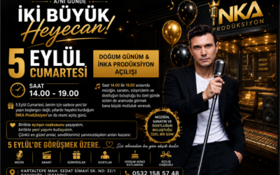 İNKA Prodüksiyon’un Yeni Stüdyosu 5 Eylül’de Açılıyor